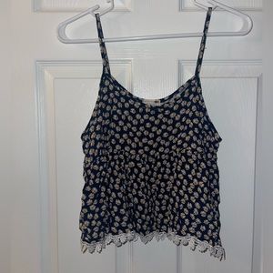 LA Hearts Daisy Babydoll Tank Top